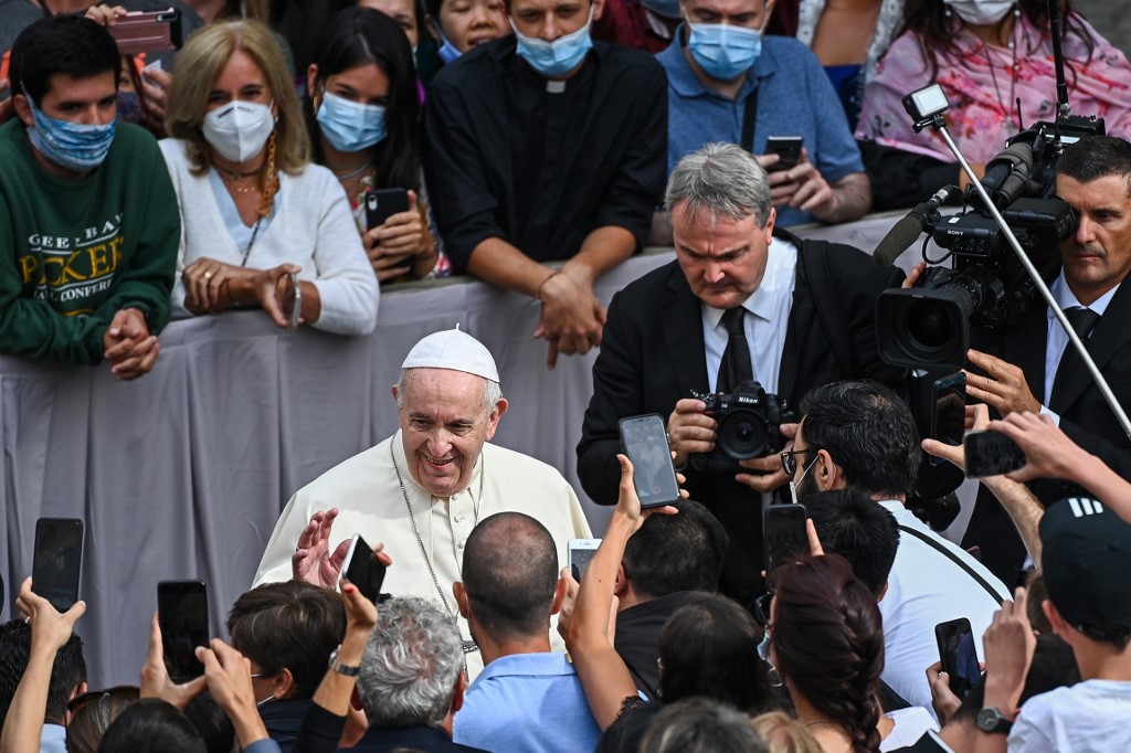 Papa Francisco retoma audiencias al aire libre en medio de la pandemia de Covid-19