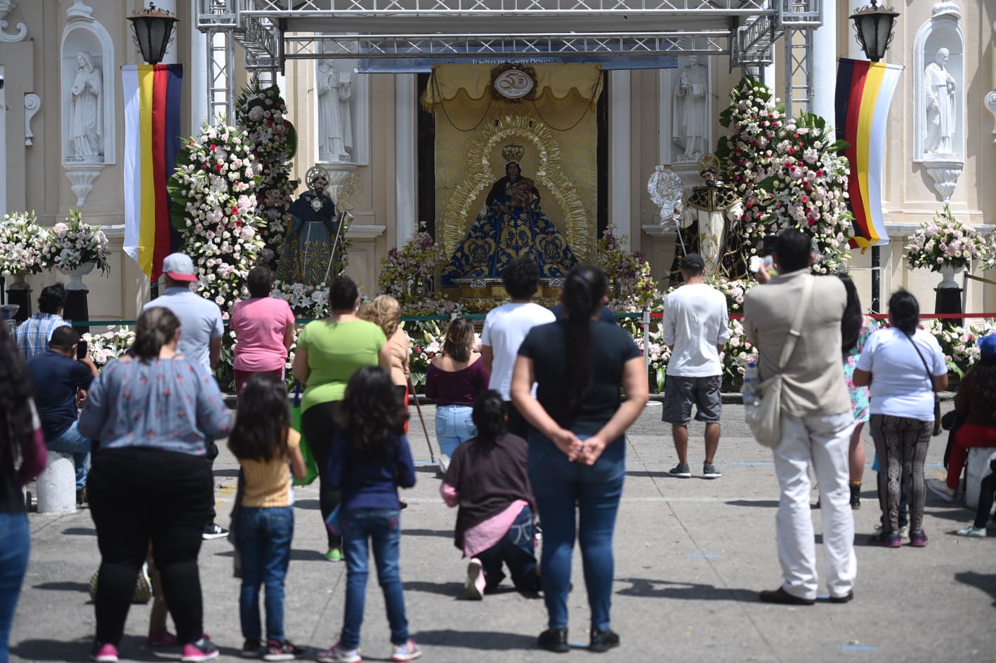 Fiesta de la Virgen del Rosario.
