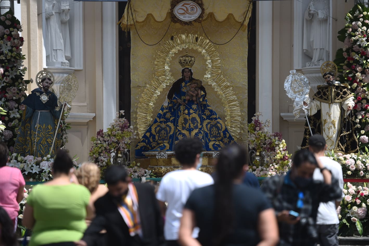 Fiesta de la Virgen del Rosario. 