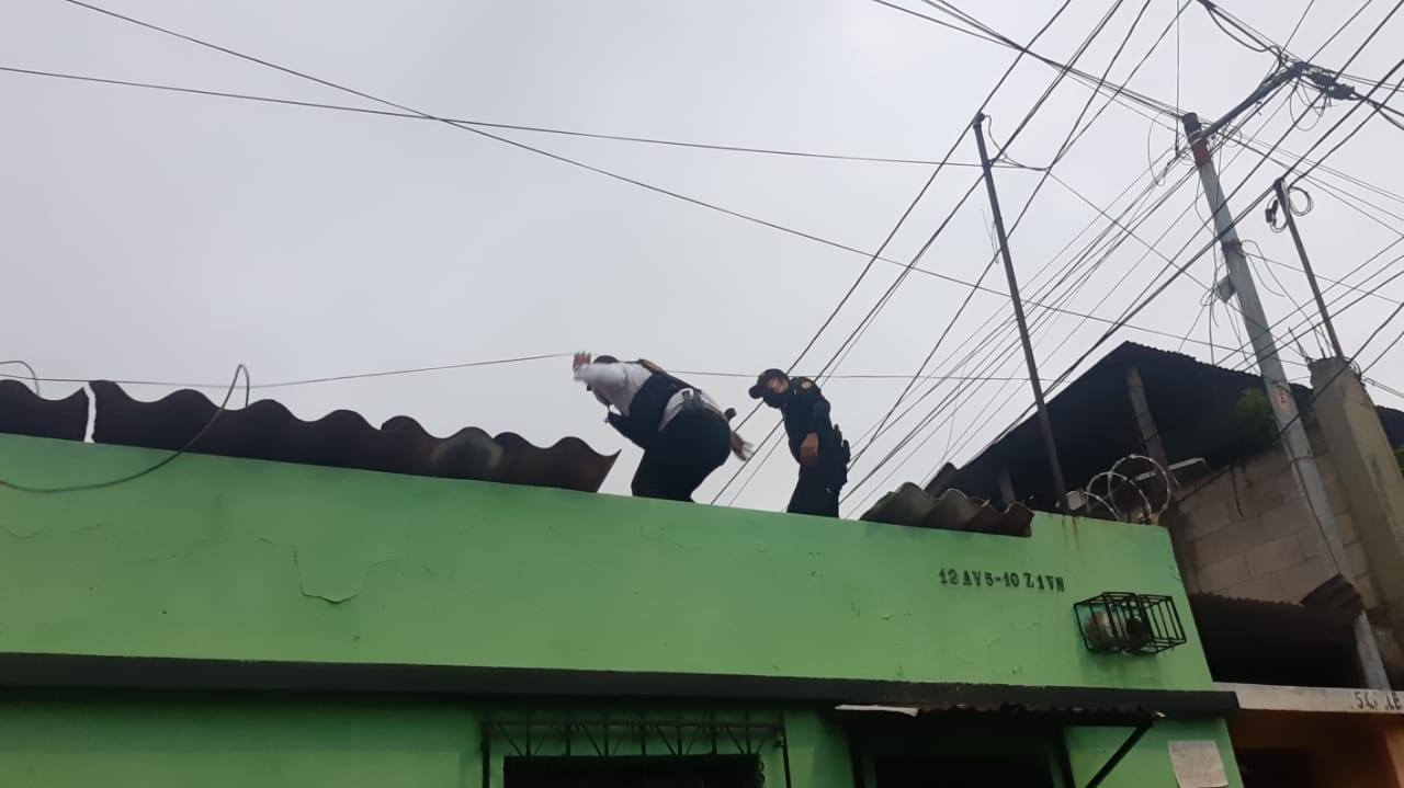 allanamientos contra extorsiones en Villa Nueva