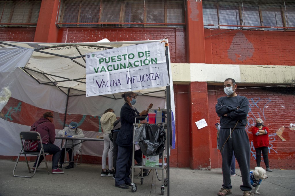 Campaña de vacunación contra la Influenza en México