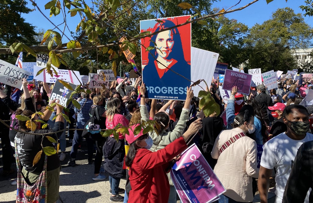 marcha de mujeres en EE. UU. contra Donald Trump