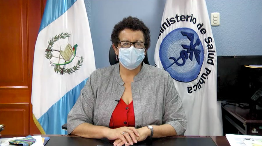 Ministra de Salud, Amelia Flores