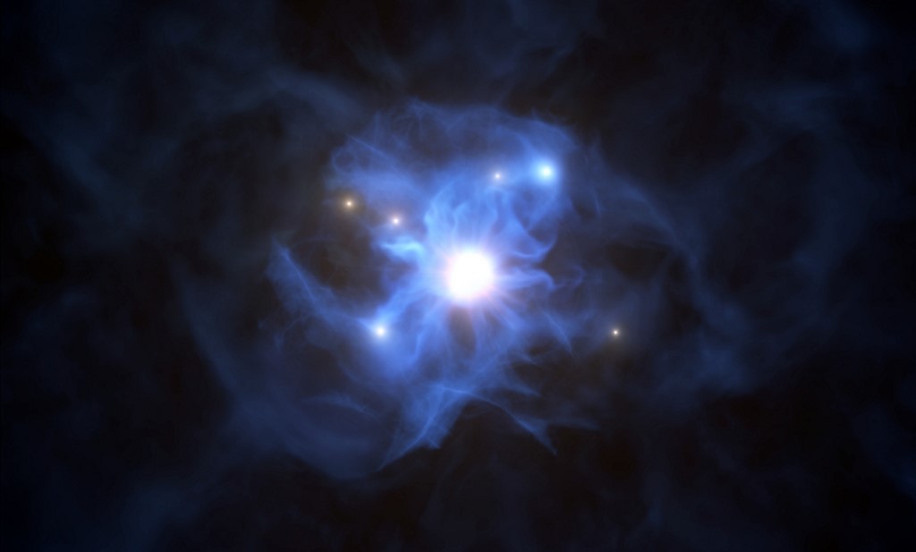 Descubren agujero negro supermasivo de tiempos antiguos del Universo