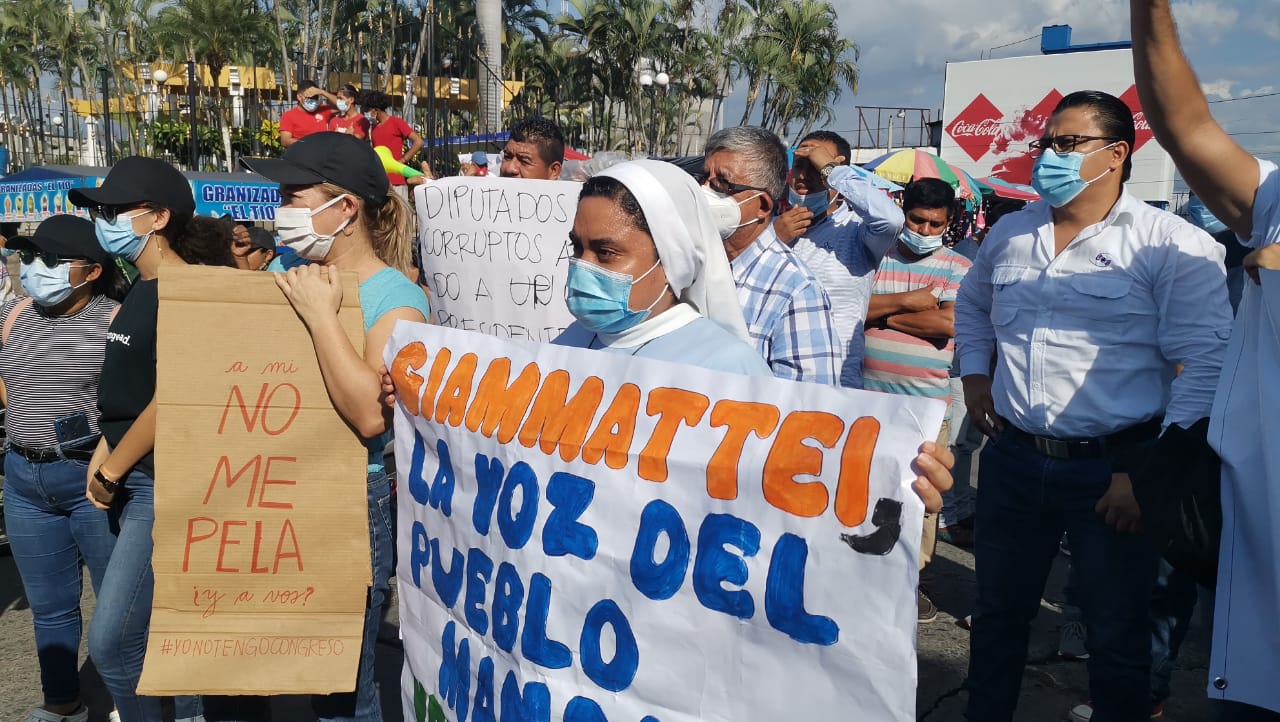 manifestaciones en el interior del país por presupuesto 2021