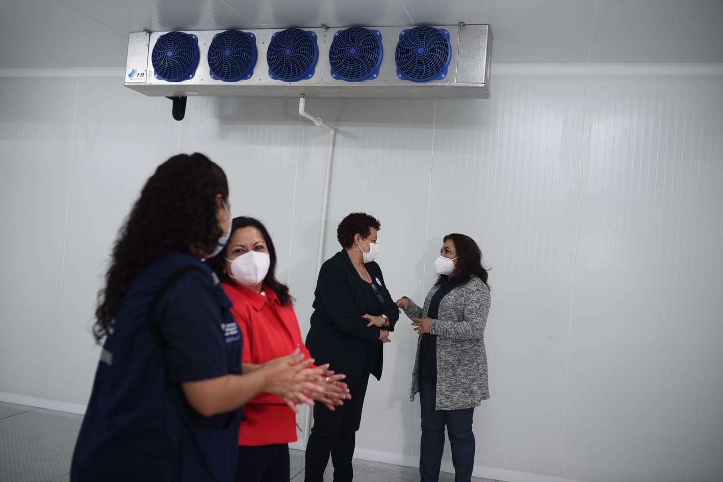 Ministerio de Salud inaugura cuarto frío para vacunas de Covid-19