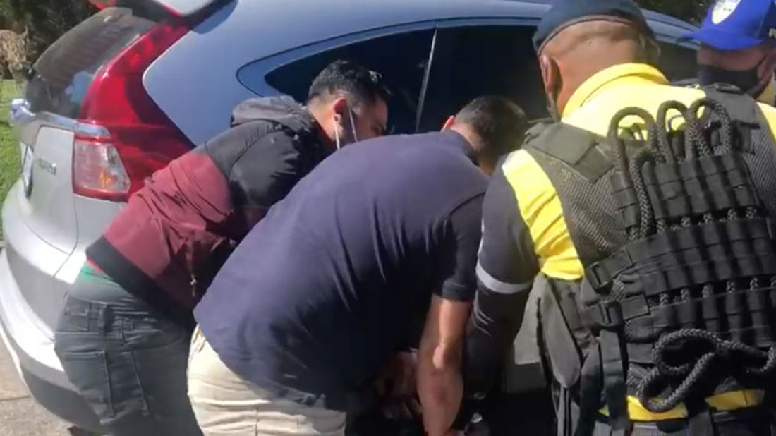 Periodista agredido en carretera a El Salvador