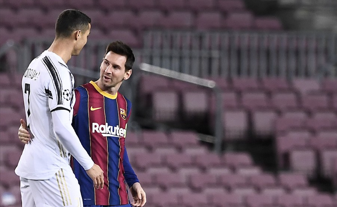 Reencuentro entre Messi y Cristiano Ronaldo por la Champions League