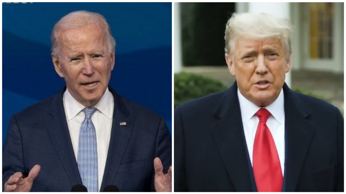 Joe Biden y Donald Trump se pronuncian sobre protestas en el Capitolio
