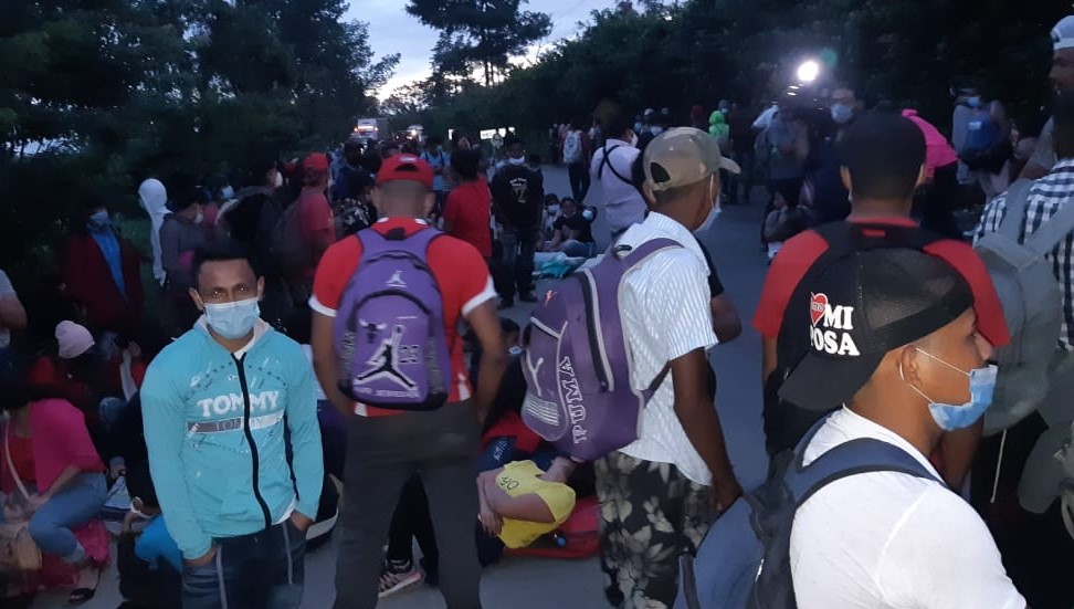 Guatemala en guardia por caravana de migrantes hondureños