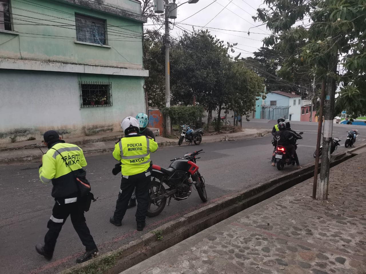 Municipalidad de Mixco implementa operativos contra motoladrones
