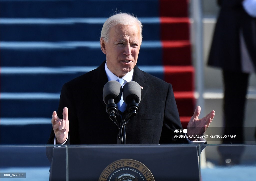 Joe Biden es juramentado como el 46° presidente de Estados Unidos