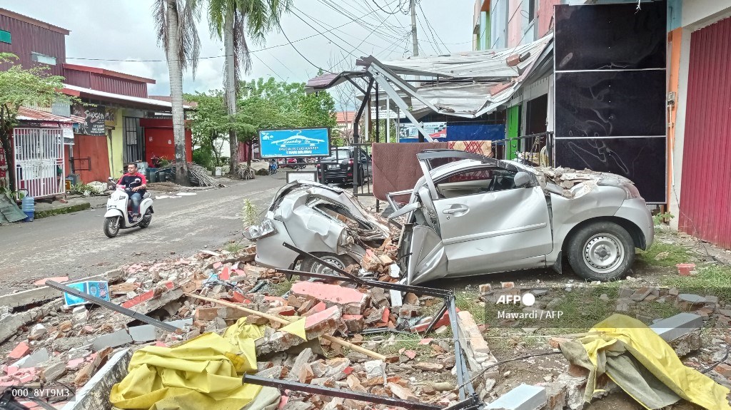 Terremoto en Indonesia, enero 2021