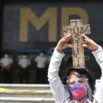 protesta justicia por Luz María del Rocío López Morales