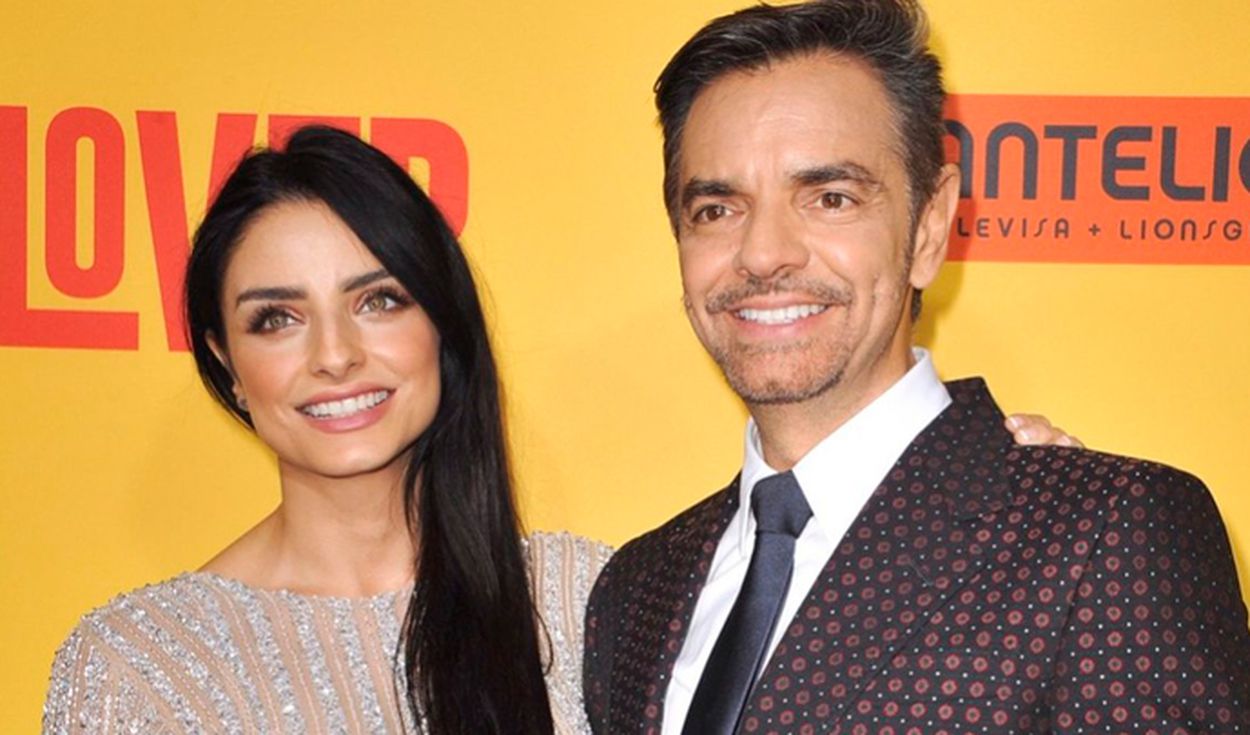 Aislinn y Eugenio Derbez