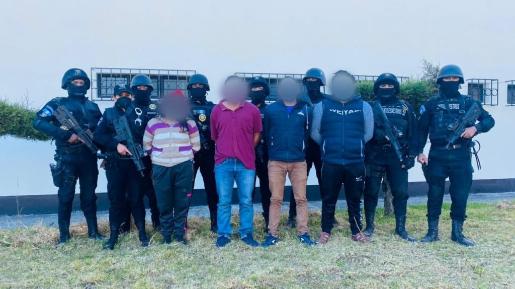 capturan a integrantes de banda de secuestradores en Huehuetenango