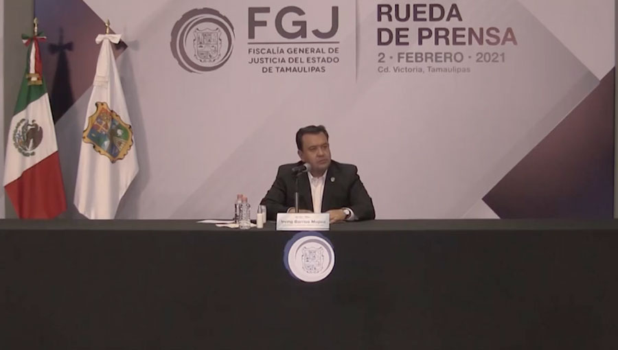Fiscal general de Tamaulipas, Irving Barrios Mojica