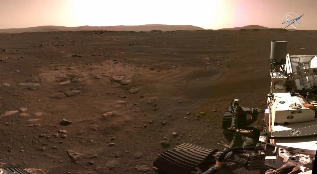 Nasa Revela El Primer Video De Marte Tomado Por El Perseverance