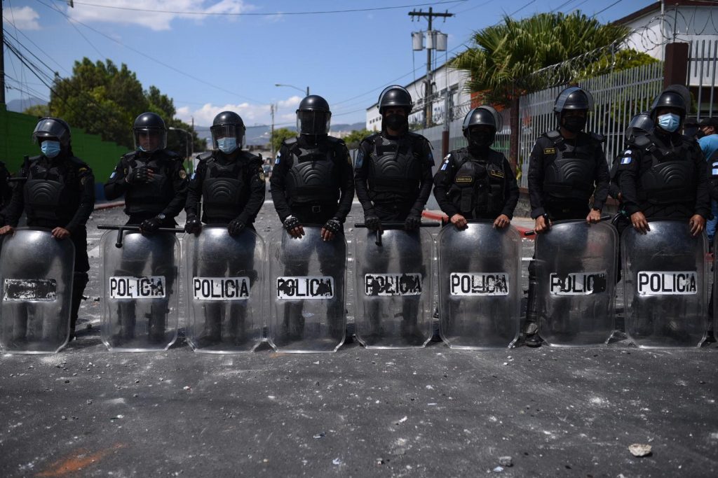 disturbios en Nimajuyú, zona 21