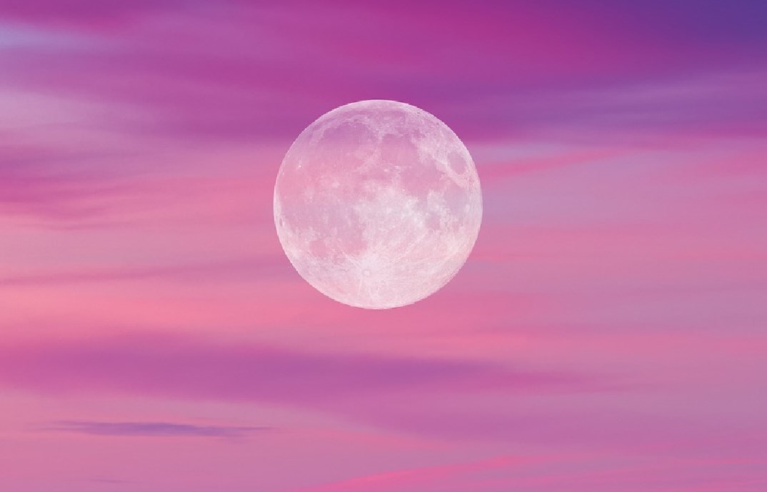 Pink moon. Розовая Луна. Лунный с розовым. Луна на розовом фоне. Красная розовая и голубая Луна.