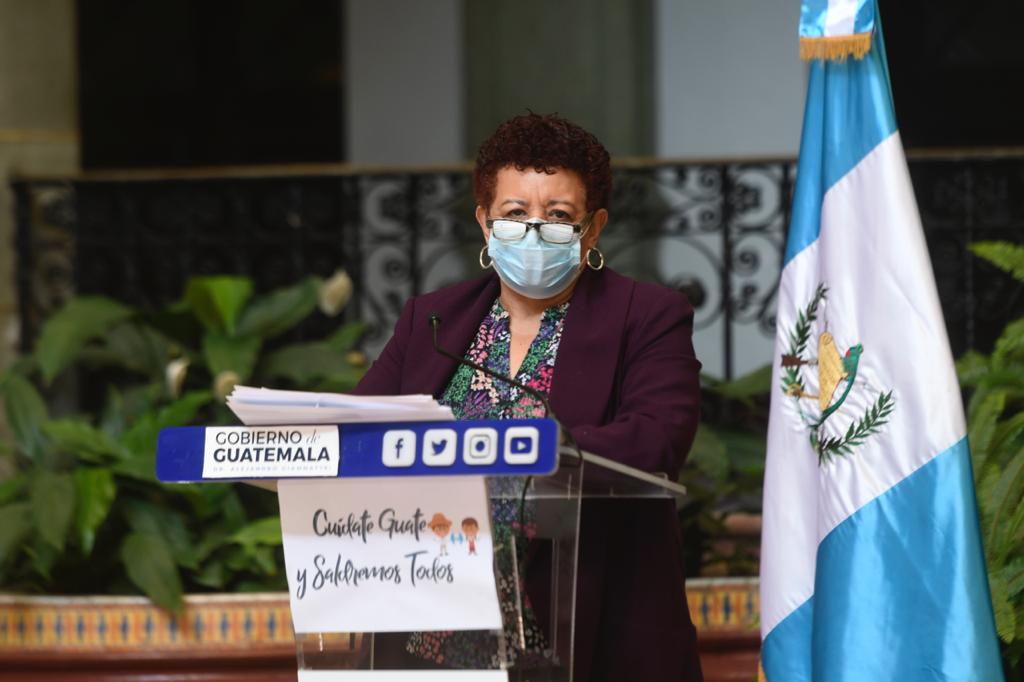ministra de Salud, Amelia Flores