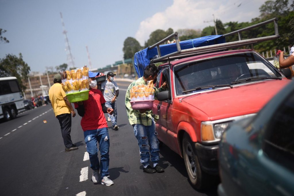 peaje de la autopista Palín-Escuintla en Semana Santa 2021