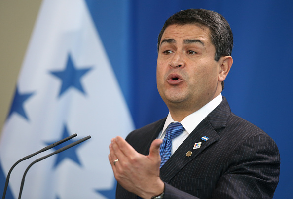 Juan Orlando Hernández, presidente de Honduras