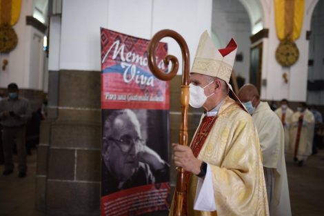 misa por aniversario de muerte de monseñor Juan Gerardi