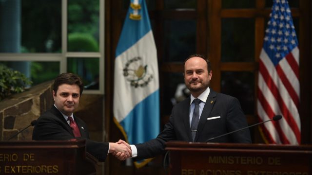 Reunión de funcionarios de Guatemala y Estados Unidos