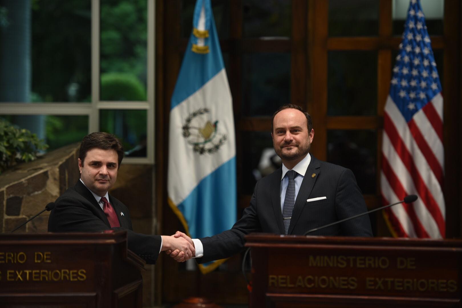 Reunión de funcionarios de Guatemala y Estados Unidos