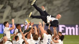Los mensajes de despedida de los jugadores del Madrid a Zidane