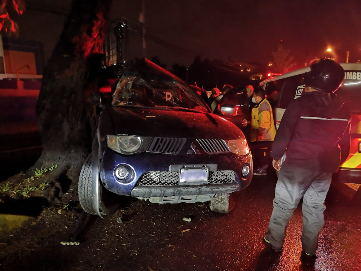 accidente de tránsito en ruta Interamericana