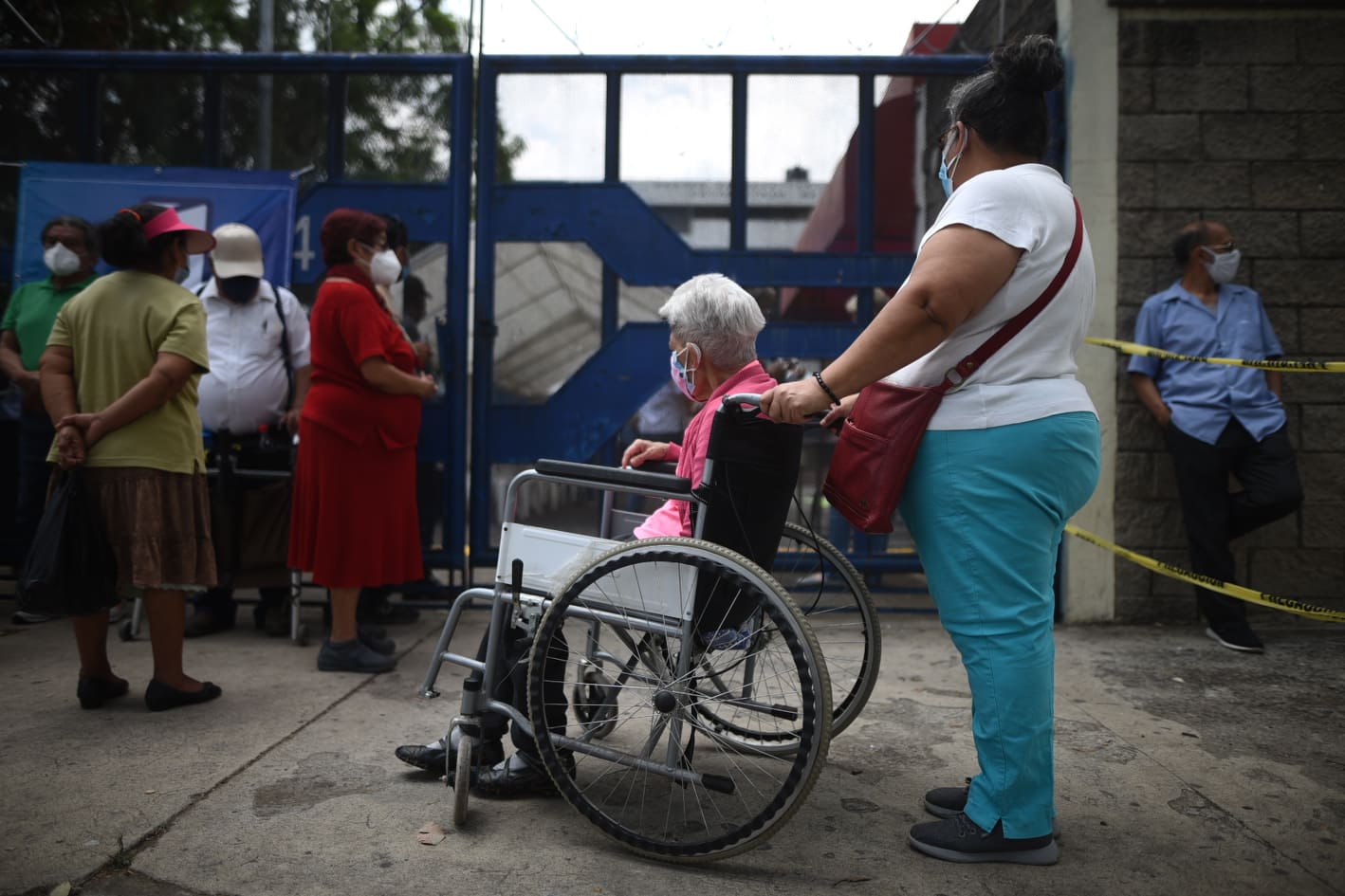 centro de vacunación contra Covid-19 en el CUM