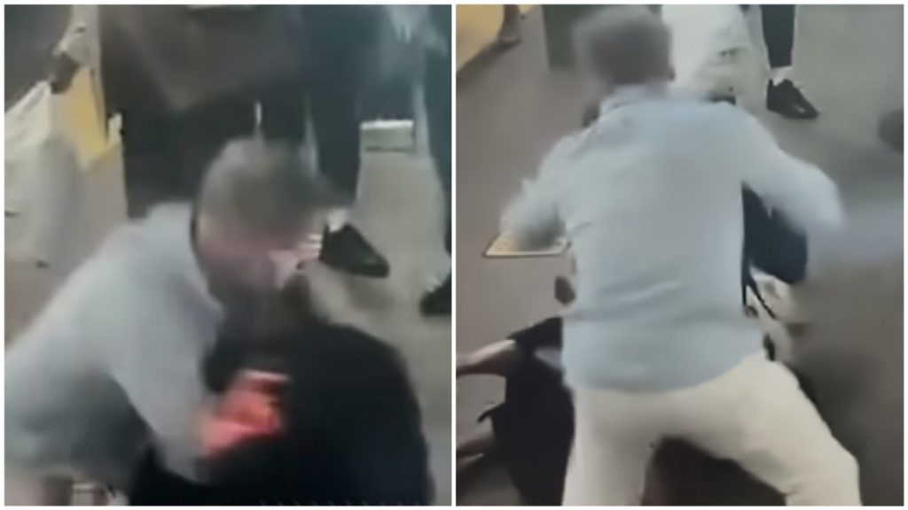 Hombre detiene a sujeto que apuñaló a mujer en el metro de Nueva York