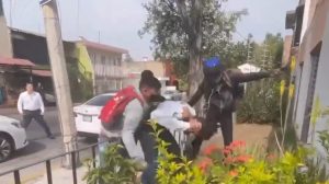 Ladrón golpeado en Guadalajara, México