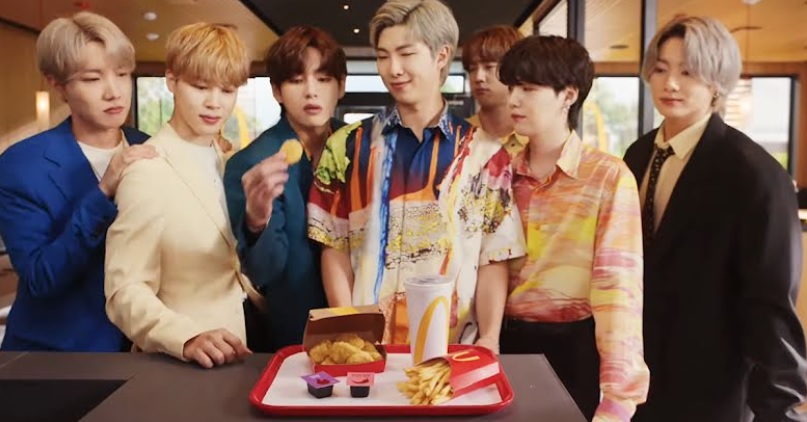 BTS y McDonald’s