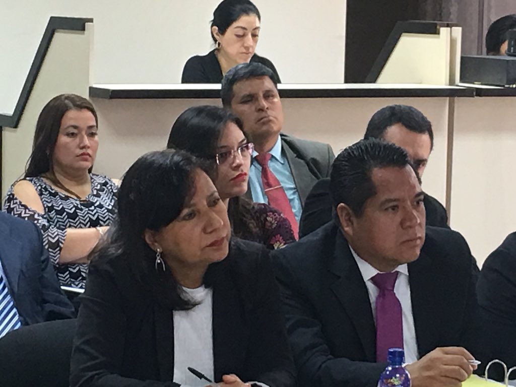 Sala de Apelaciones agrega tres delitos a la jueza Rocío Murillo –al centro–, procesada por el caso "Hogar Seguro".