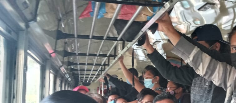 Covid-19: Sancionan a pilotos de buses en Mixco por incumplir protocolos