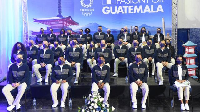 Delegación guatemalteca de Tokio 2020