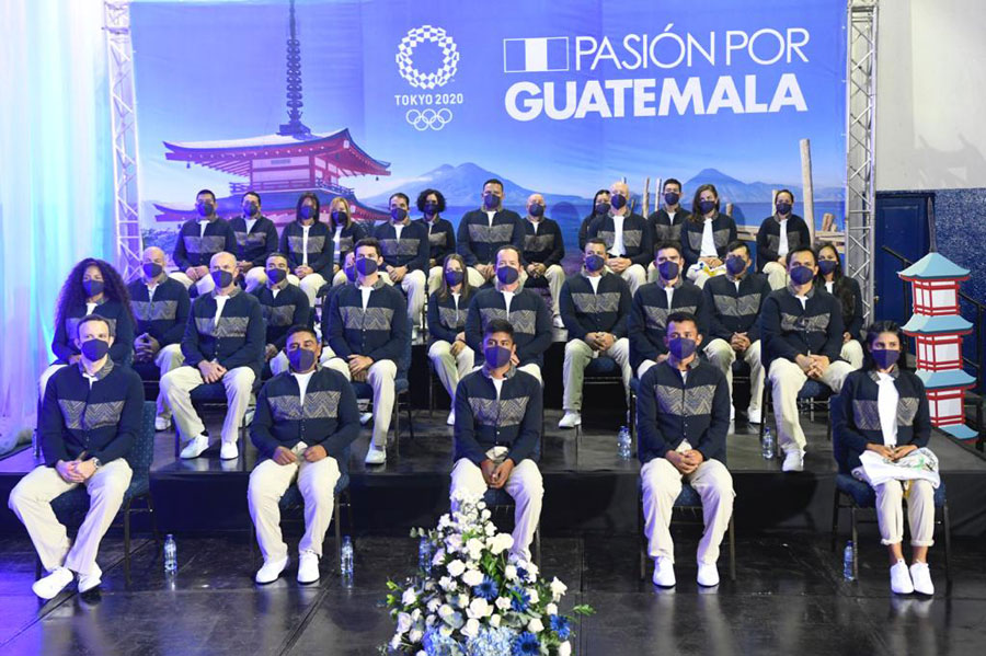 Delegación guatemalteca de Tokio 2020