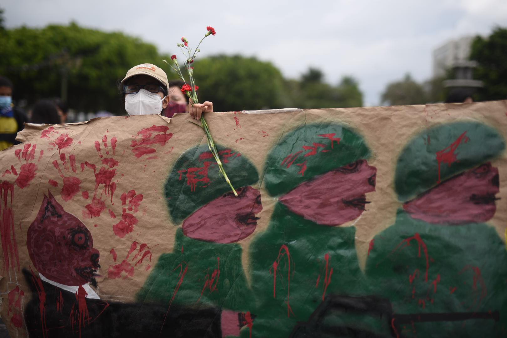 Marcha de la Memoria en conmemoración a las víctimas del conflicto armado interno