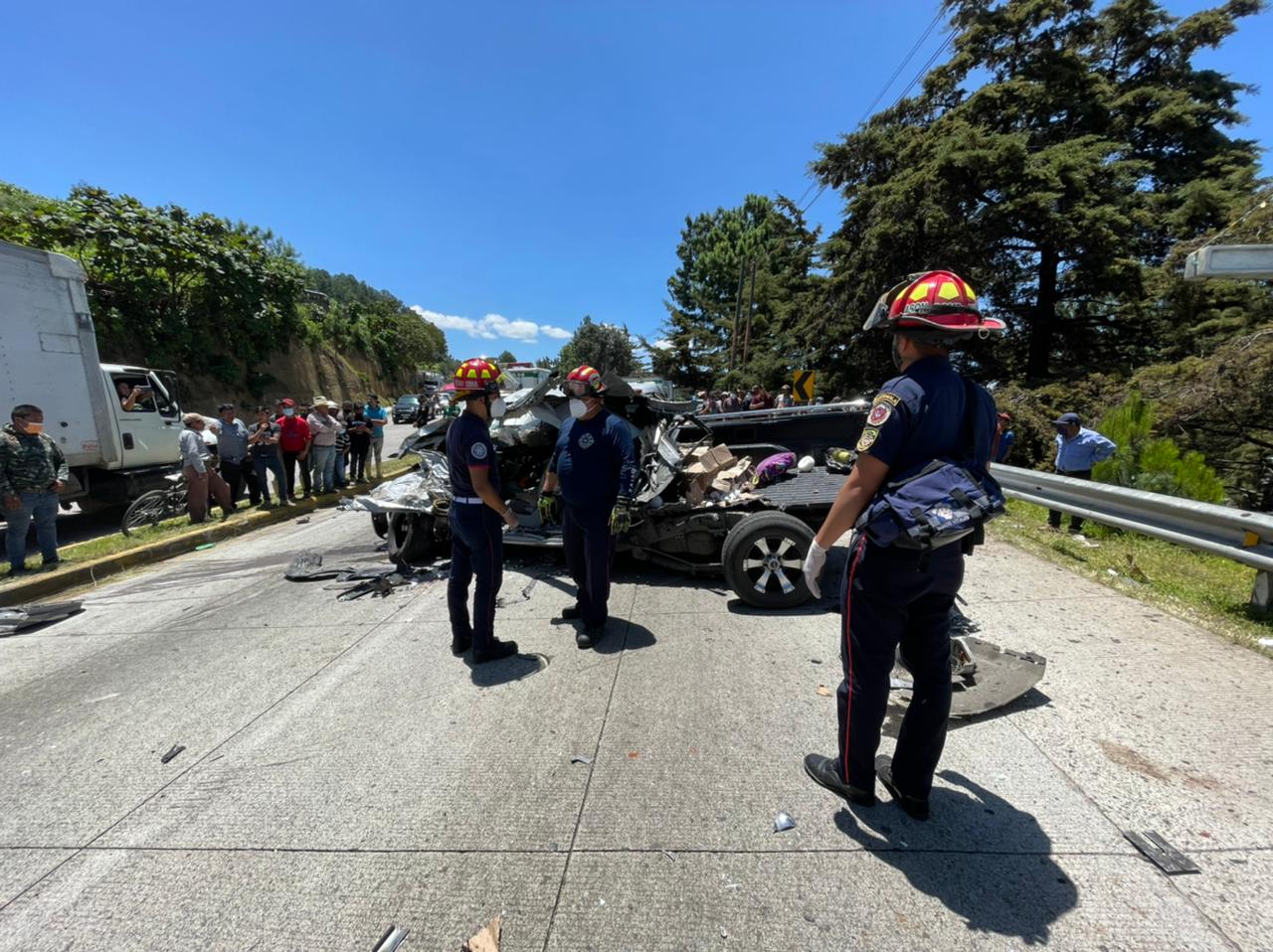 accidente de tránsito en ruta Interamericana