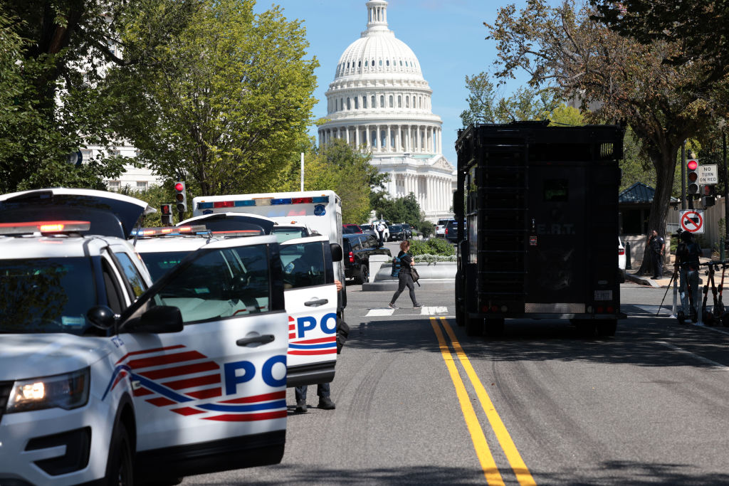 Amenaza de bomba cerca del Capitolio, en Washington