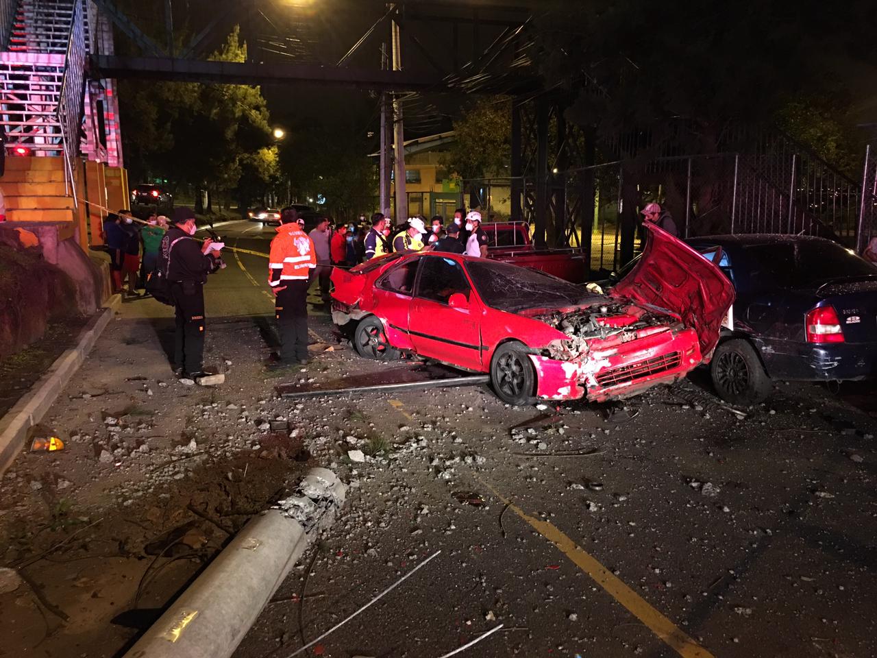 accidente de tránsito en zona 7