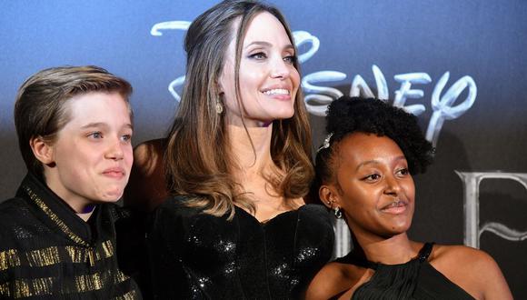 Angelina Jolie Zahara Jolie-Pitt