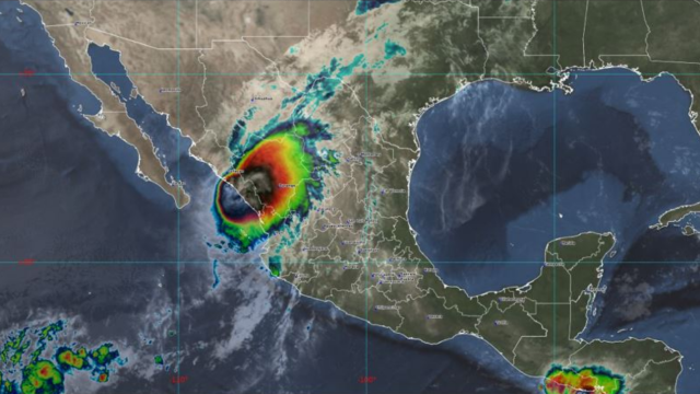 Huracán Pamela en México
