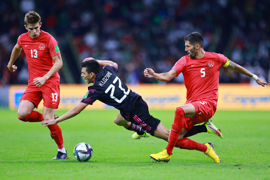 México y Canadá empatan en las eliminatorias a Qatar 2022