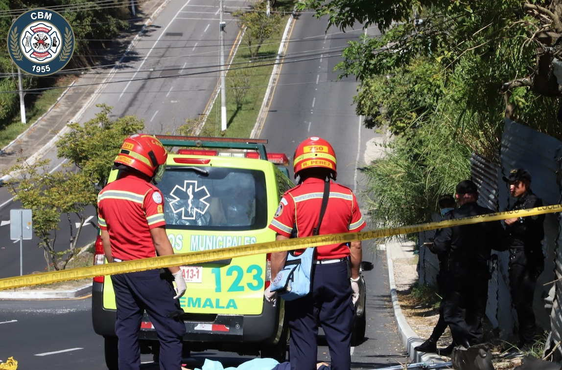 mujer y bebé atropellados en Mixco