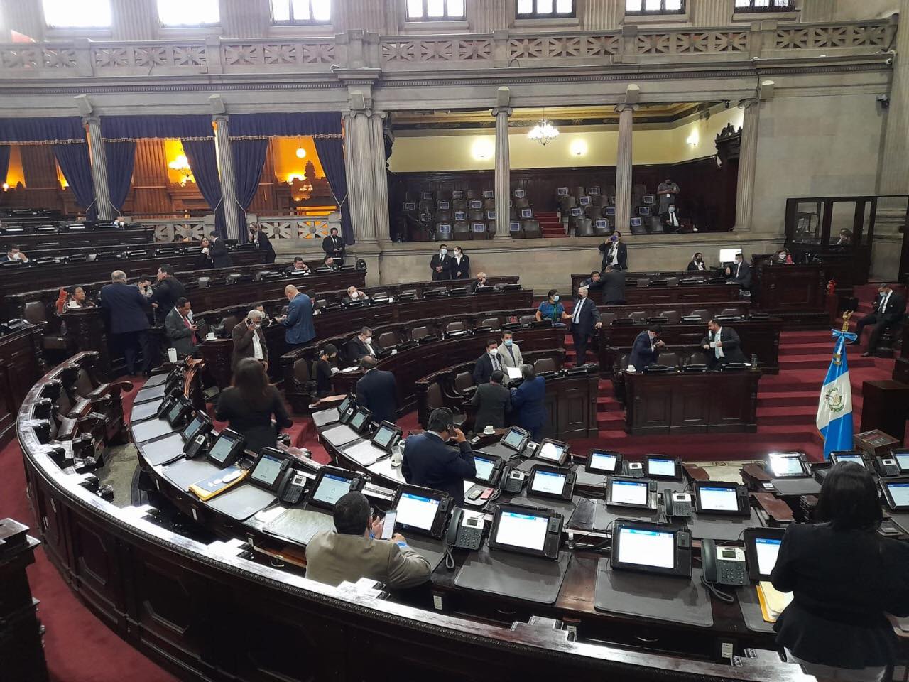 sesión en el Congreso para aprobación del Presupuesto 2022