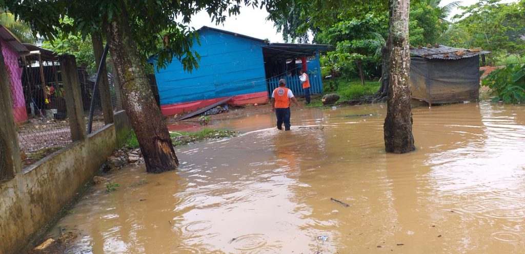inundaciones en Chisec, Alta Verapaz